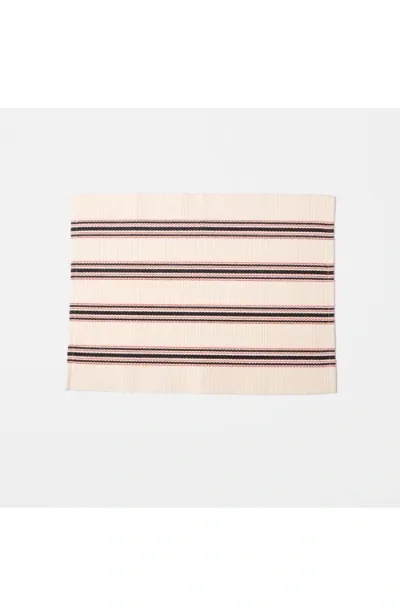 Siafu Home Mistari Striped Placemats Set Of 4 In Multi