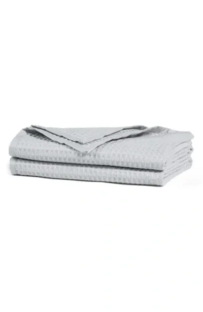 Sijo Tencel® Lyocell & Cotton Throw Blanket In Gray