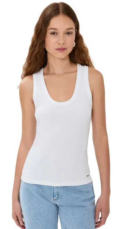 Simkhai Abena Tank Top White