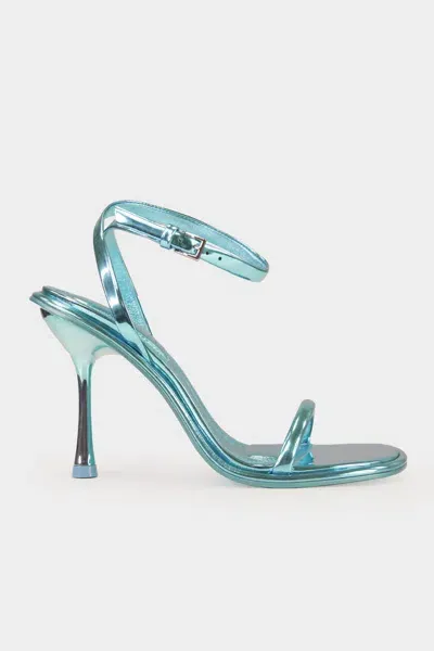 Simkhai Carmela Evening Heeled Sandals In Laguna In Blue