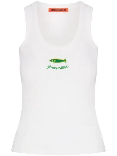 Simon Miller Sardine Tank Top In White