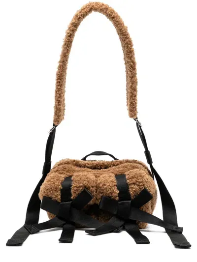 Simone Rocha Classic Bow Bag In Brown