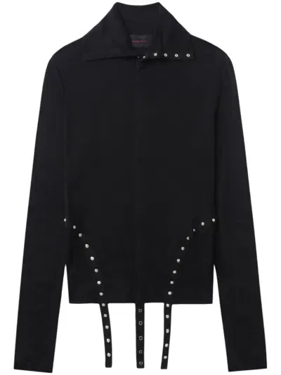 Simone Rocha Cotton Shirt In Black