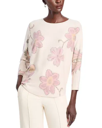 Sioni Crewneck Sweater In Dark Floral