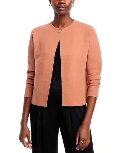 Sioni Toggle Cardigan In Tobacco