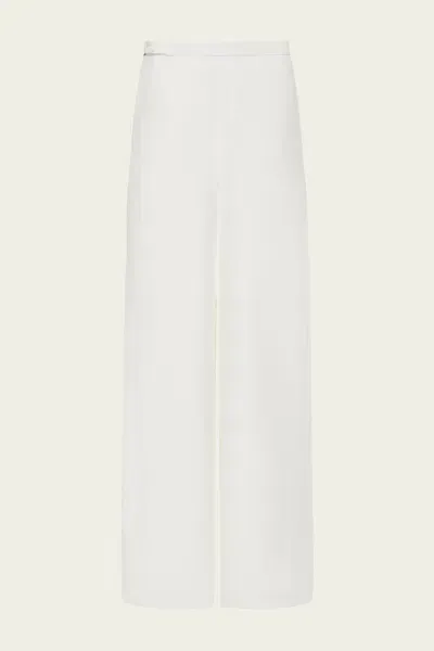 Sir Dorian Wide Leg Pant In Ivory In White