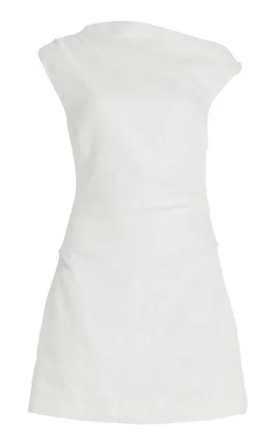 Sir Tamara Linen Mini Dress In Ivory