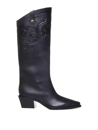 Skorpios Alexander Camperos Boots In Black