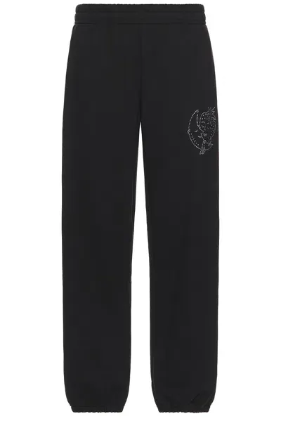 Sky High Farm Workwear Bedazzled Sweatpants In Black