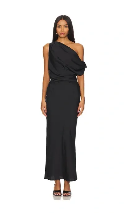 Sndys Calissa Maxi Dress In Black