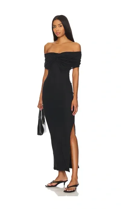 Sndys Madrid Maxi Dress In Black