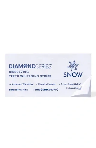 Snow Diamondseries Dissolving Teeth Whitening Strips