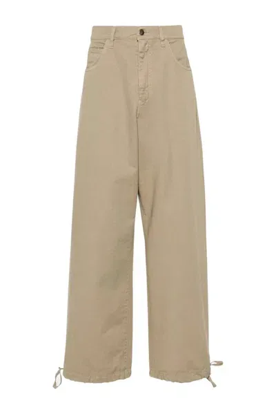 Société Anonyme Fabien Drawstring Cuff Trousers In Brown