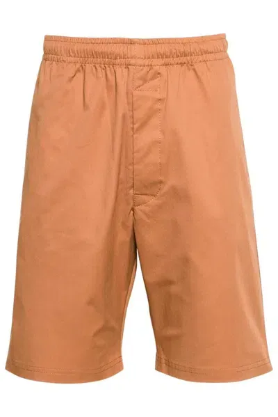 Société Anonyme Le Havre Elastic Waist Shorts In Brown