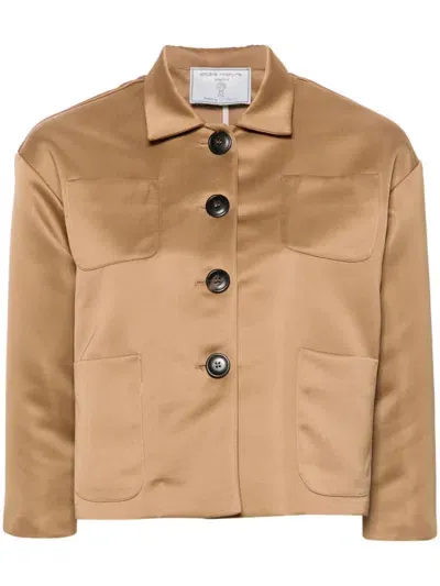 Société Anonyme Mini Work Jacket In Brown