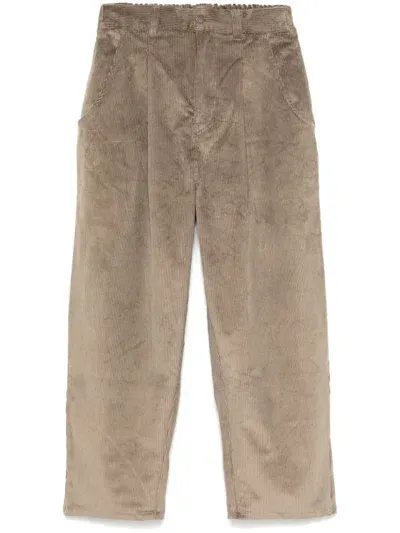 Société Anonyme Tres Bien Tapered Trousers In Brown