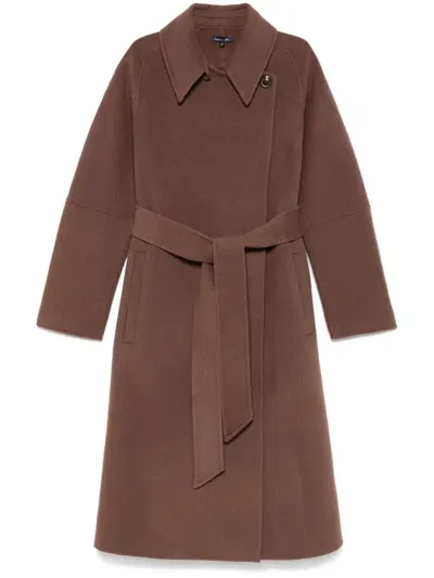 Soeur Chambery Coat In Brown