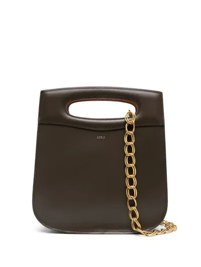 Soeur Cheri Cross Body Bag In Brown