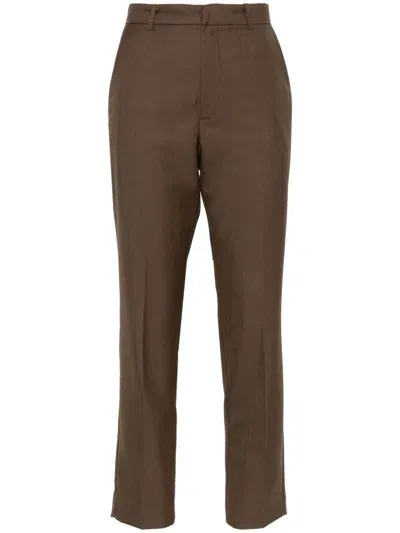 Soeur Tapered Trousers In Brown