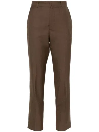 Soeur Tapered Trousers In Brown