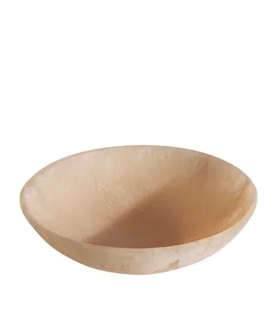 Soho Home Resin Massimo Serving Bowl In White