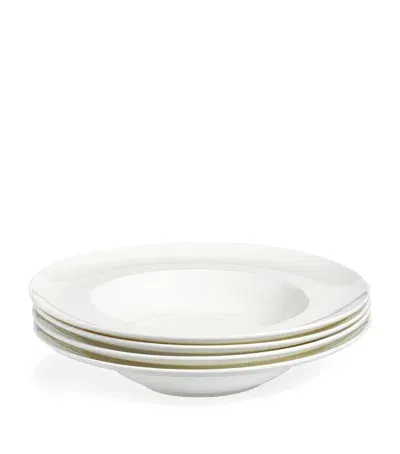 Soho Home Set Of 4 Bone China Bowls In White