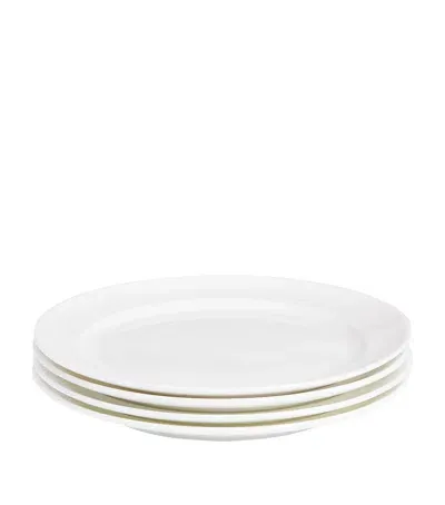 Soho Home Set Of 4 Bone China Side Plates In White