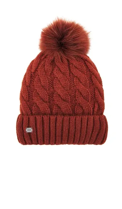 Soia & Kyo Amalie Beanie In Brown