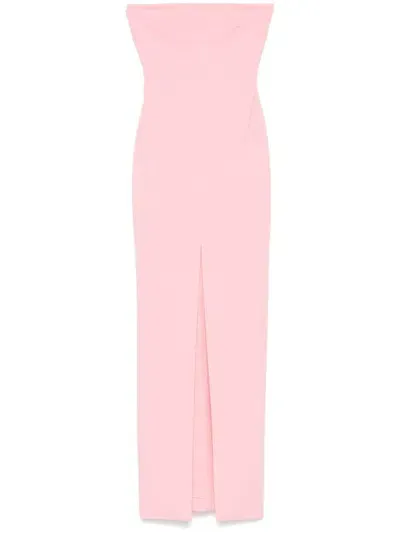 Solace London Bysha Gown In Pink