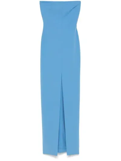 Solace London Bysha Maxi Dress In Blue