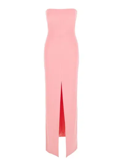 Solace London Bysha Maxi Dress In Pink