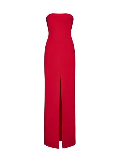 Solace London Dress In Red