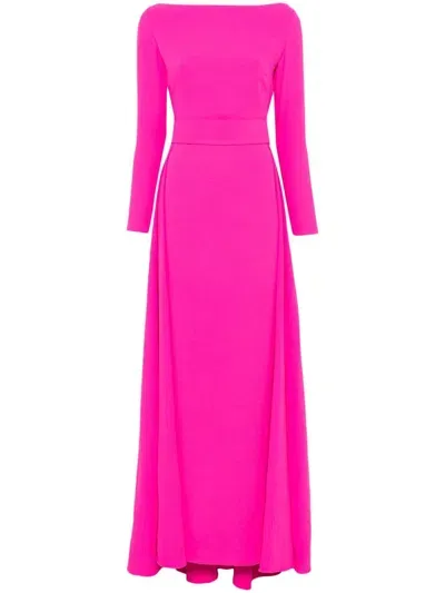 Solace London Shayla Gown In Pink