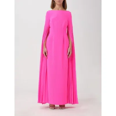 Solace London Women Grace Maxi Dress In Pink