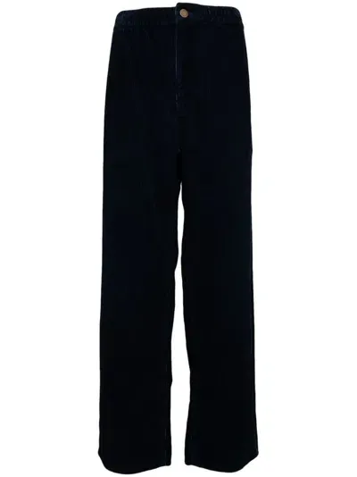 Solid Homme Corduroy Denim Jeans In Blue