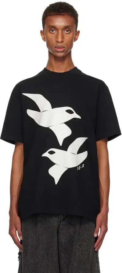 Song For The Mute Black Birds Standard T-shirt