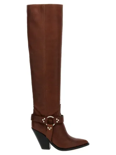 Sonora Acapulco Belt Boots, Ankle Boots In Brown