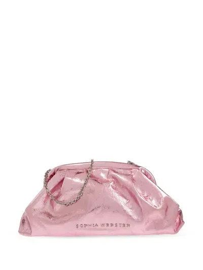 Sophia Webster Duchess Clutch Bag In Pink