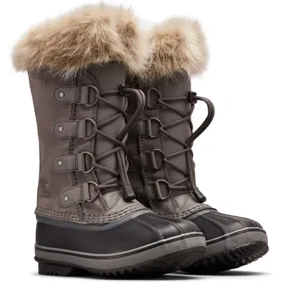 Sorel Kids' Joan Of Arc Waterproof Duck Boot In Quarry