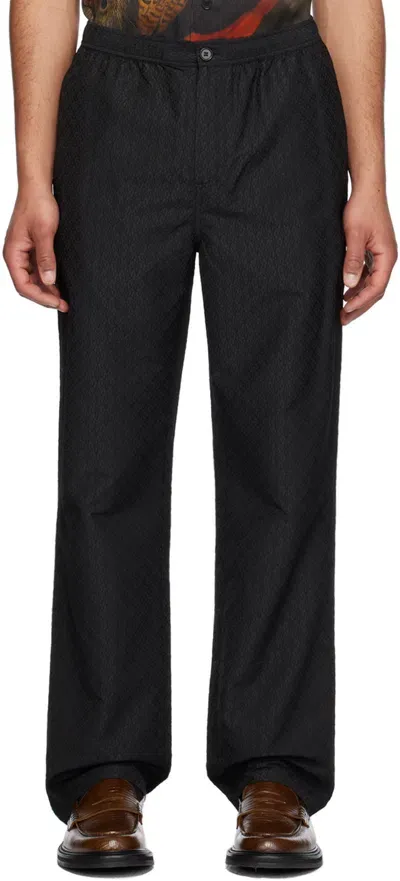 Soulland Black Fadi Trousers