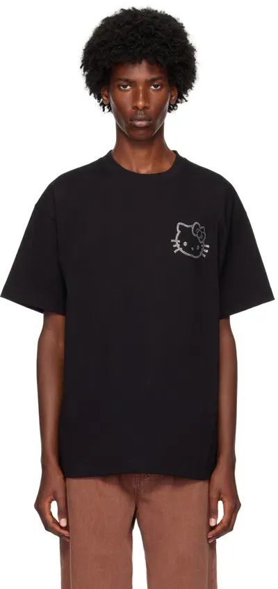 Soulland Black Hk Logo Kai T-shirt