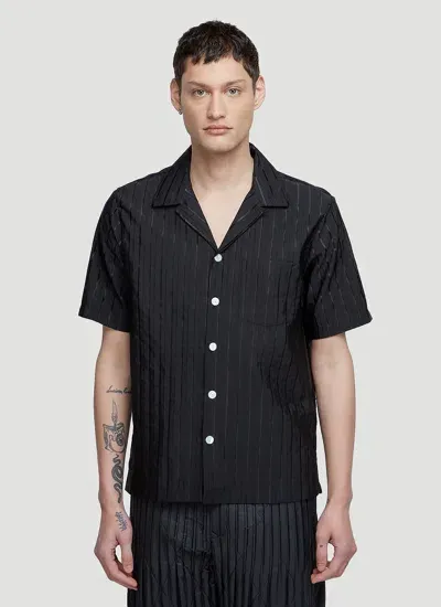 Soulland Orson Shirt In Black