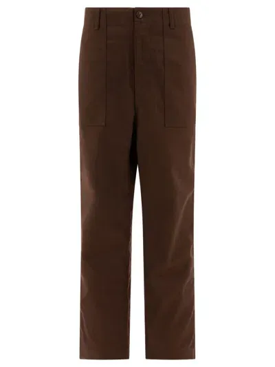 South2 West8 "fatigue" Trousers In Brown