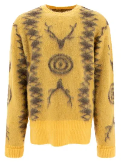 South2 West8 Native Knitwear In Yellow