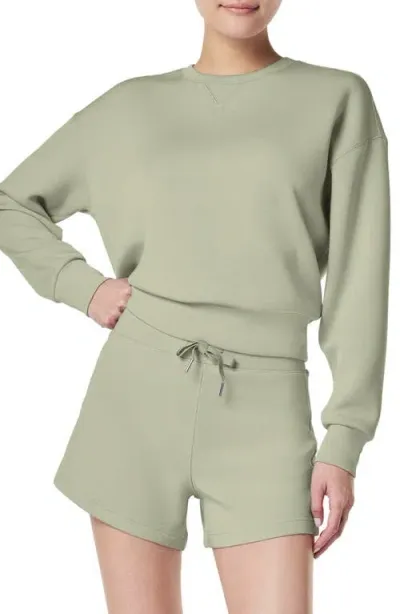 Spanx ® Airessentials Crewneck Sweatshirt In Matcha