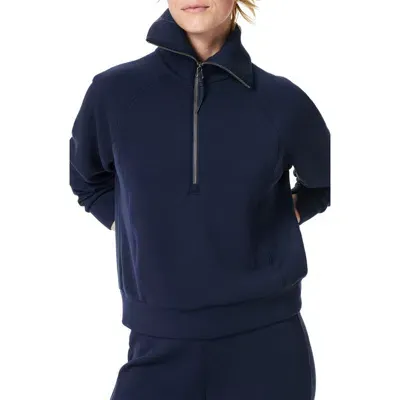 Spanx Airessentials Half Zip Sweatshirt In Multi