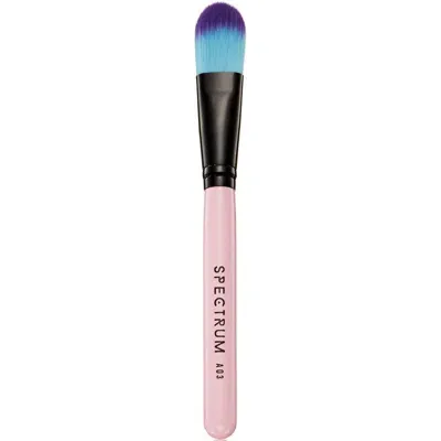 Spectrum Millennial Pink A03 Oval Foundation Brush In White