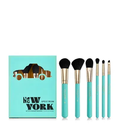 Spectrum New York Travel Book Brush Set In White