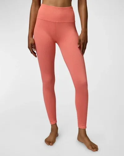 Spiritual Gangster Love Sculpt Seamless Leggings In Flamingo