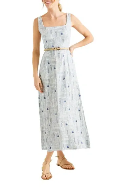 Splendid Tessa Print Maxi Dress In Eze Print